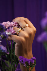 Pastelbloom ring