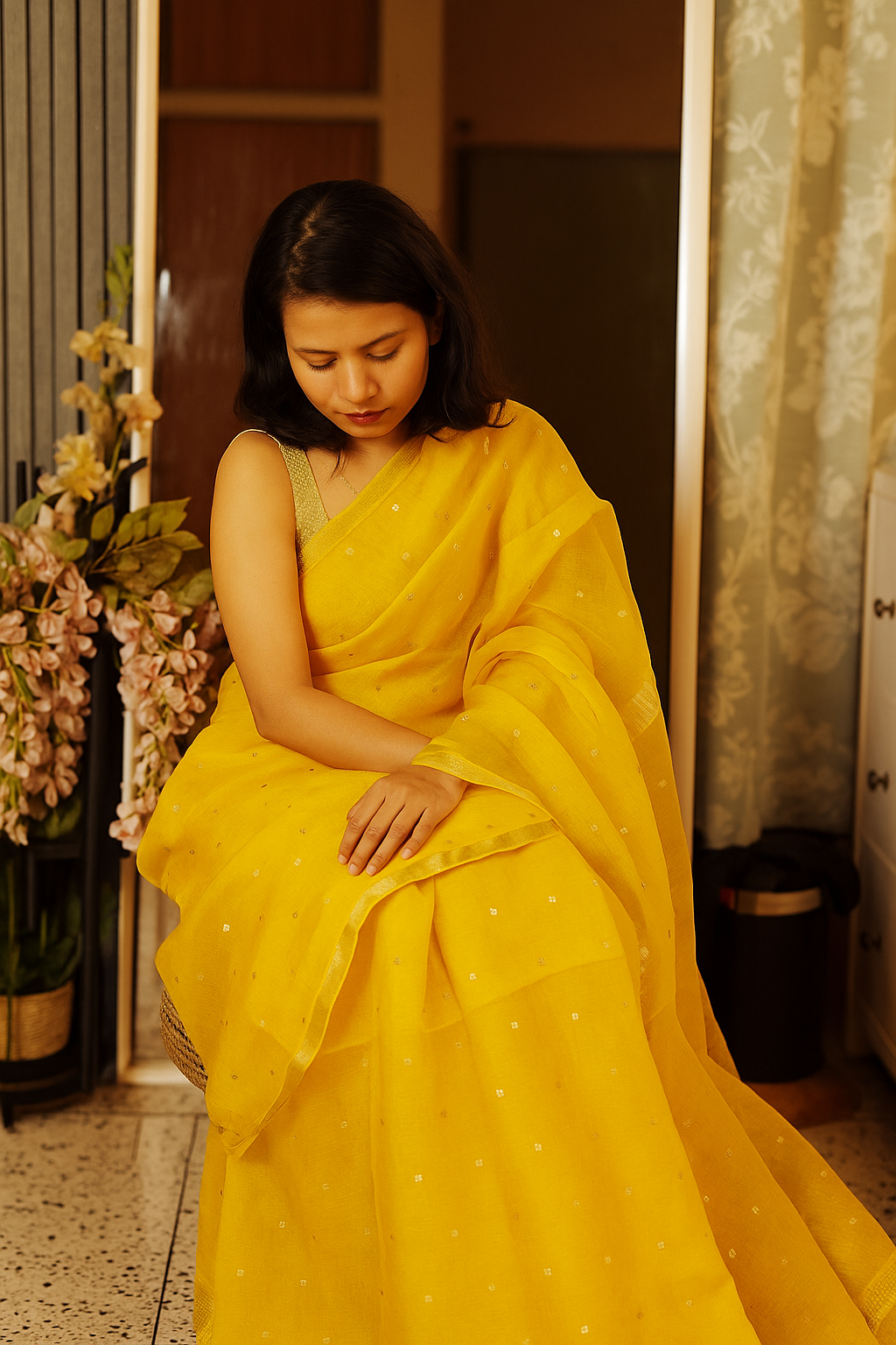 Earthsong Matka (Saree)
