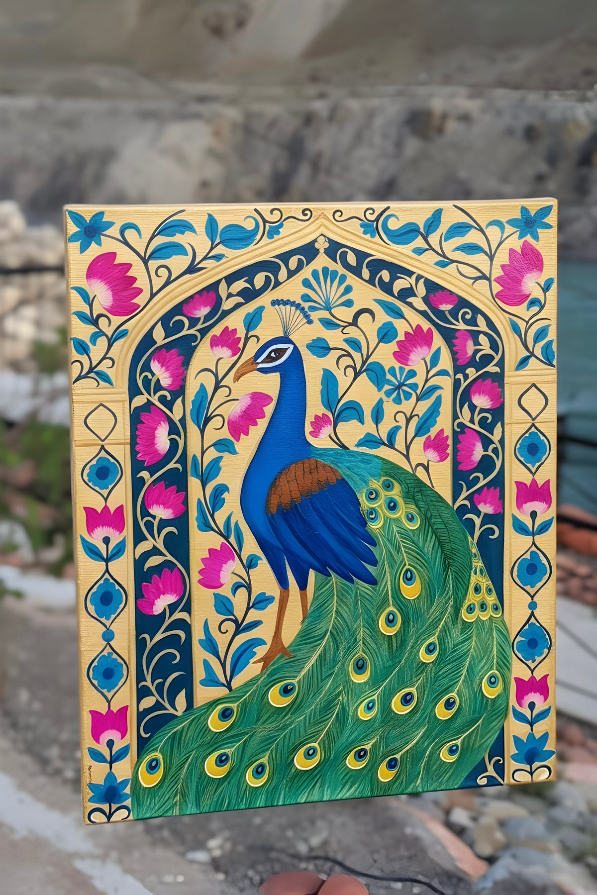 Peacock Pichwai (Art)