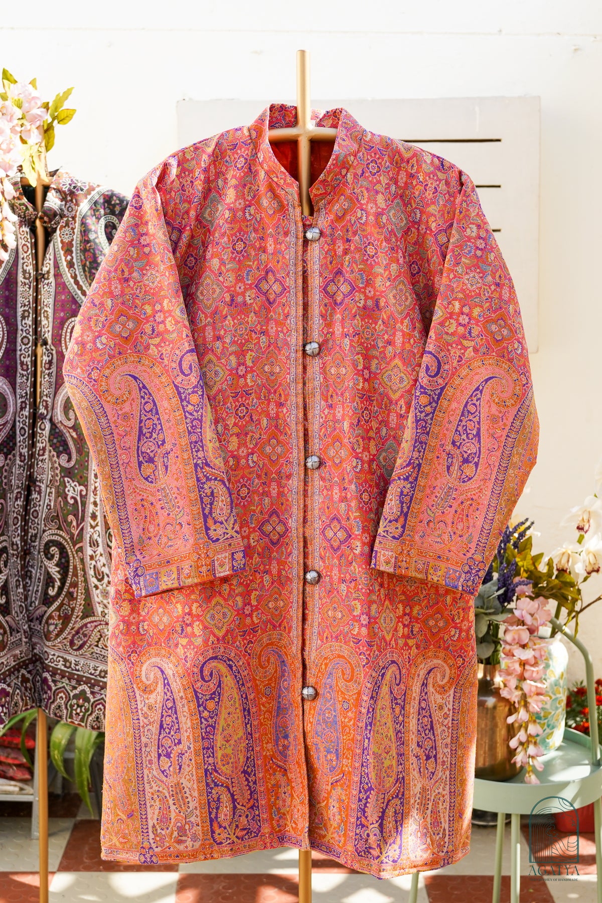 Noor-e-kani (Long coat)